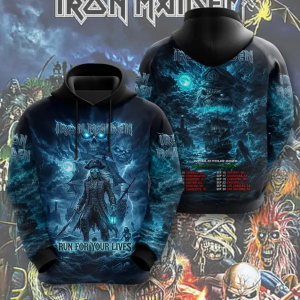 Alternative view of Iron Maiden Tour 2026 3D Apparel - THK129967
