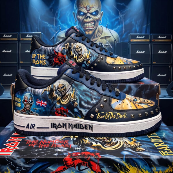 Alternative view of Iron Maiden Air Low-Top Sneakers Shoes-THK128505