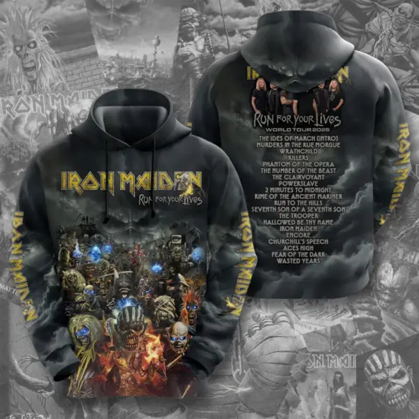 Alternative view of Iron Maiden Tour 2026 3D Apparel - THK129957