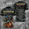 Iron Maiden Tour 2026 3D Apparel - THK129957