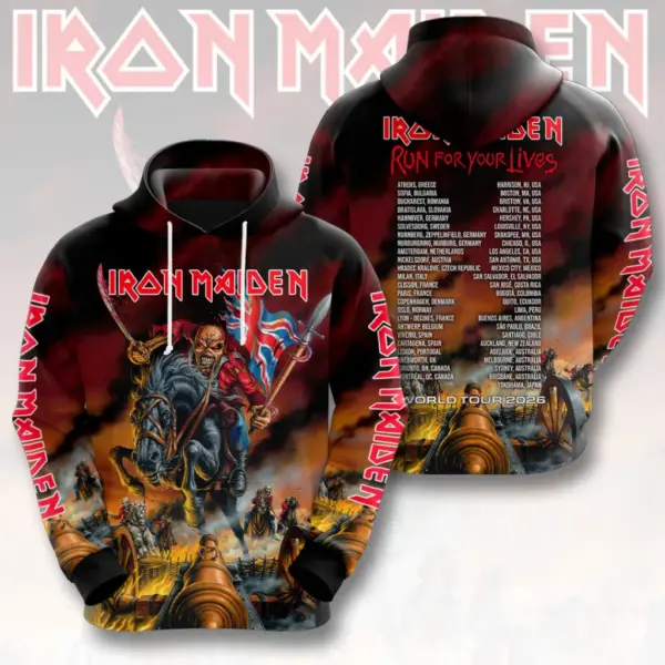 Alternative view of Iron Maiden 2026 World Tour 3D Apparel -THK128695