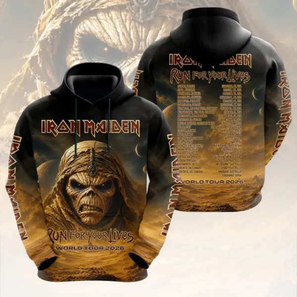 Alternative view of Iron Maiden Tour 2026 3D Apparel - THK129594