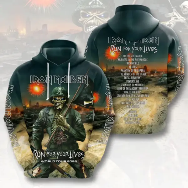 Alternative view of Iron Maiden Tour 2026 3D Apparel - THK129600