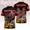 Iron Maiden 2026 World Tour 3D Apparel -THK128695