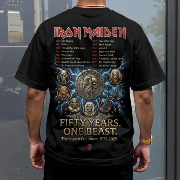 Alternative view of Iron Maiden 2026 World Tour 3D Apparel -THK128693