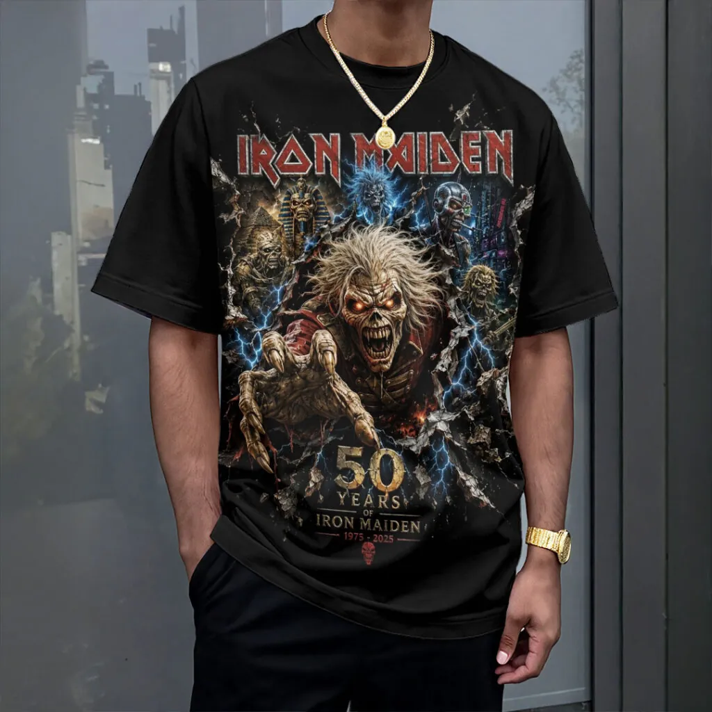 Iron Maiden 2026 World Tour 3D Apparel -THK128693 - Image 3