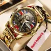 Iron Maiden 50th Anniversary Alloy Luxury Quartz Watch-THK129641