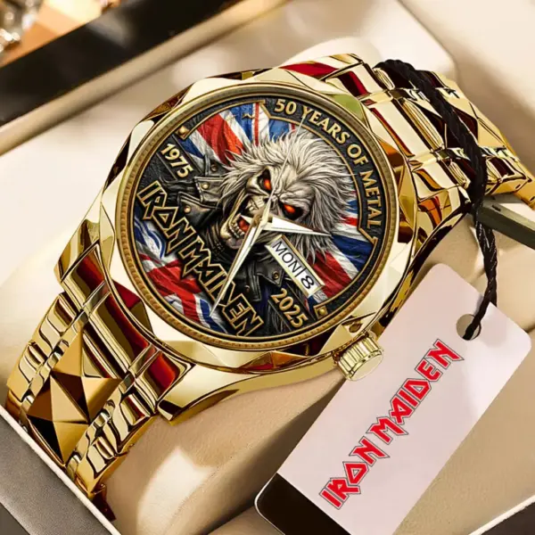 Iron Maiden 50th Anniversary Alloy Luxury Quartz Watch-THK129641