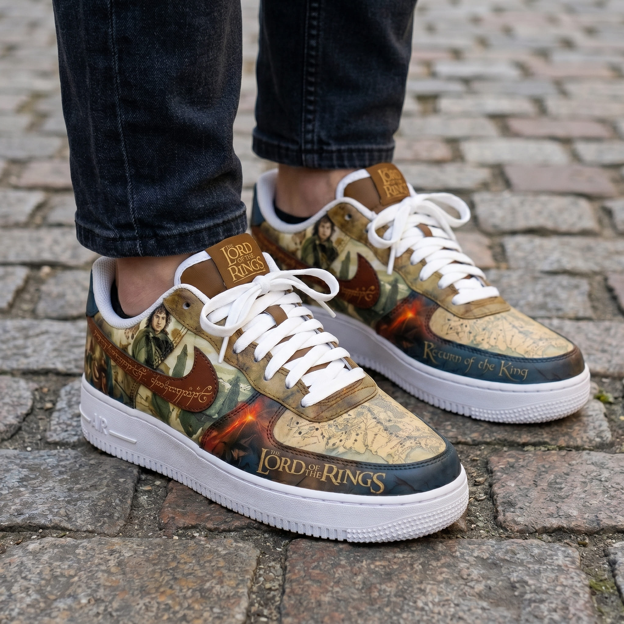 The Lord of the Rings Air Low-Top Sneakers Shoes -THK128486 - Image 3