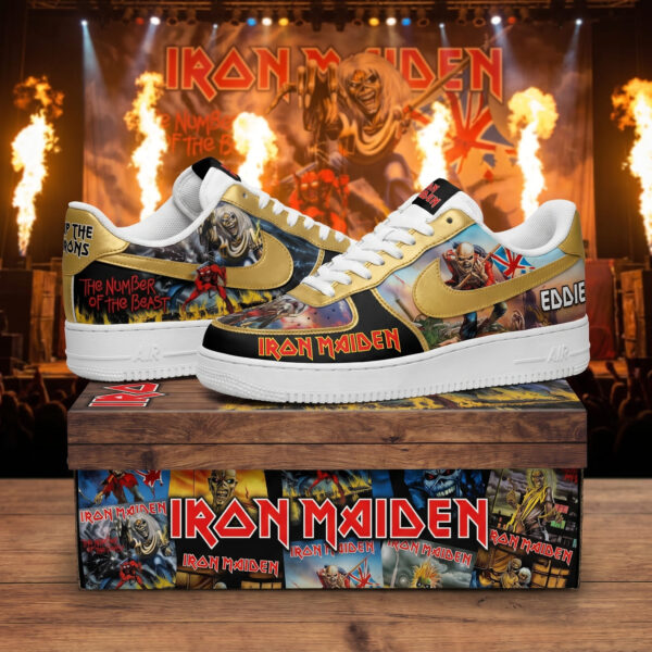 Iron Maiden Air Low-Top Sneakers Shoes