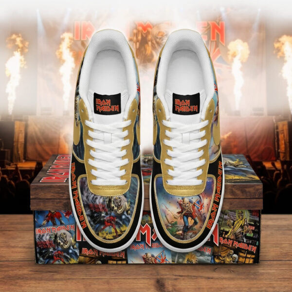 Alternative view of Iron Maiden Air Low-Top Sneakers Shoes