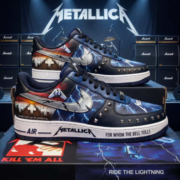 Metallica Low-Top Sneakers Shoes -THK129629