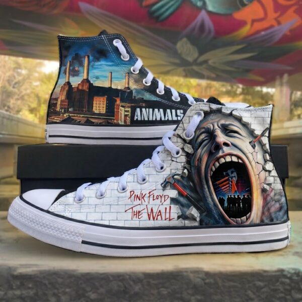 Pink Floyd Canvas Shoes-THK128729