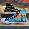Pink Floyd Canvas Shoes – Wish You Were Here Dark Side Of The Moon Draw Style 2