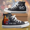 Star Trek High Top Retro Canvas Shoes