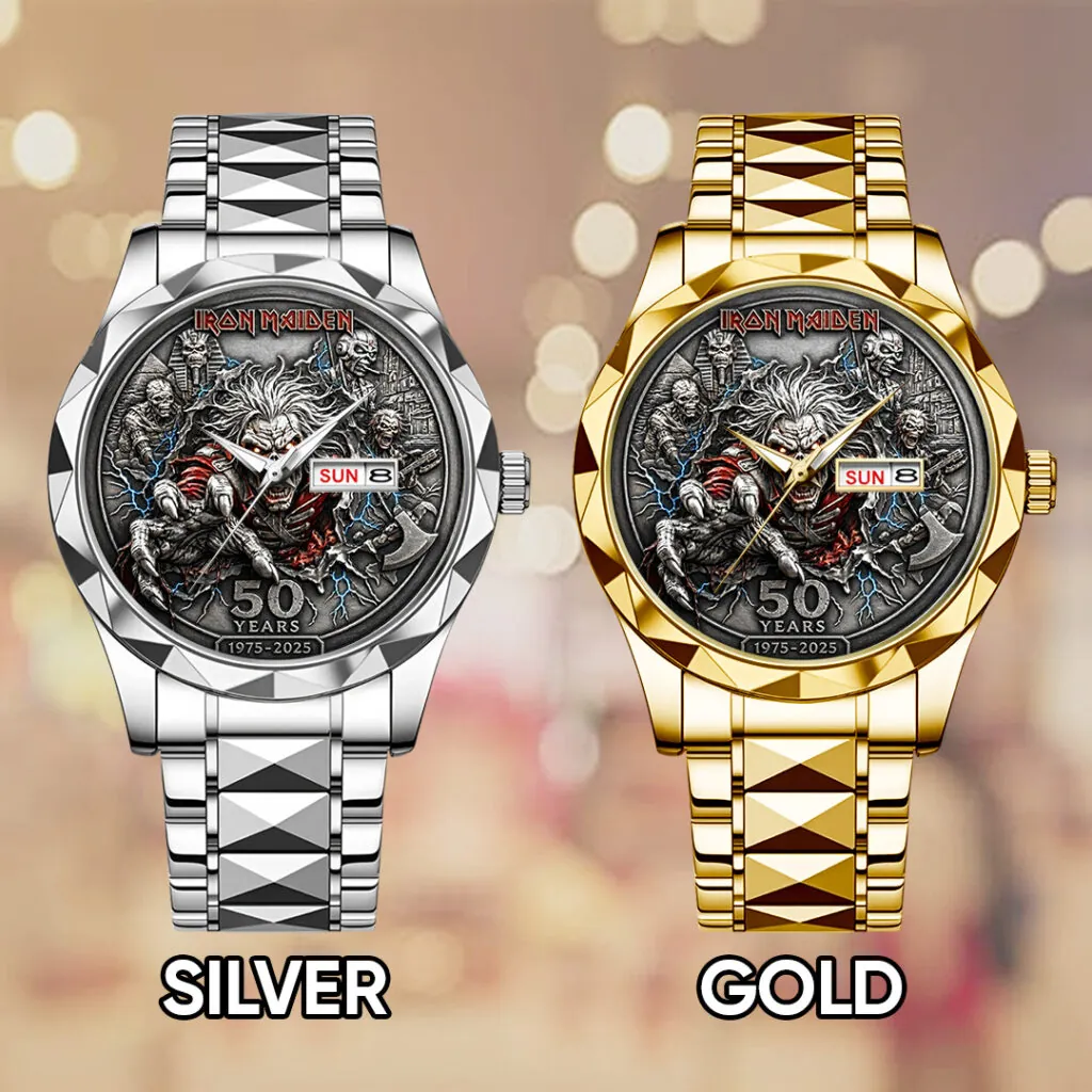 Iron Maiden 50th Anniversary Alloy Luxury Quartz Watch-THK128725 - Image 2