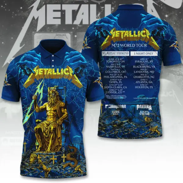 Alternative view of Metallica Tour 2026 3D Apparel - THK129883