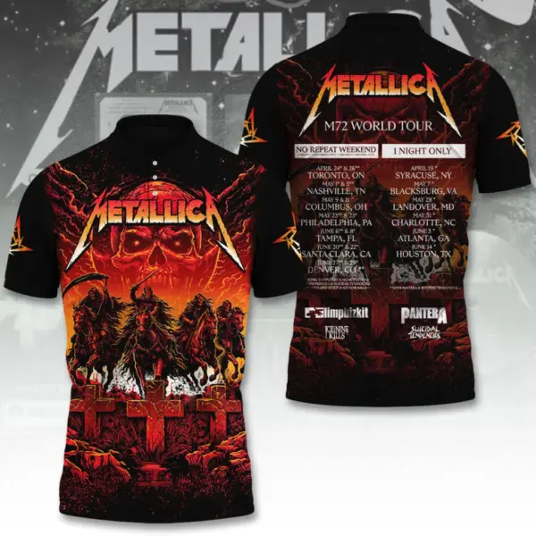 Alternative view of Metallica Tour 2026 3D Apparel - THK129884
