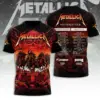 Metallica Tour 2026 3D Apparel - THK129884