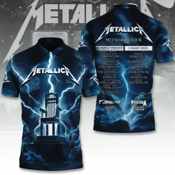 Alternative view of Metallica Tour 2026 3D Apparel - THK129882