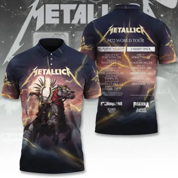 Alternative view of Metallica Tour 2026 3D Apparel - THK129877