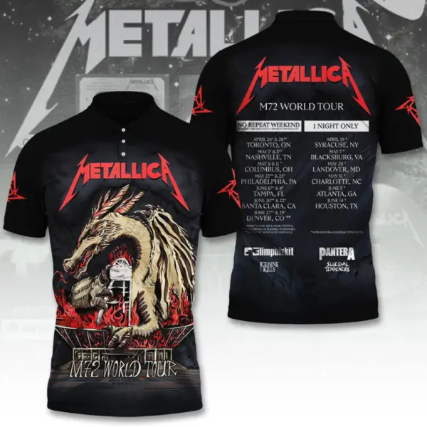 Alternative view of Metallica Tour 2026 3D Apparel - THK129879