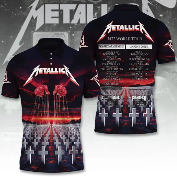 Alternative view of Metallica Tour 2026 3D Apparel - THK129881
