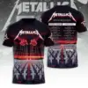 Metallica Tour 2026 3D Apparel - THK129881