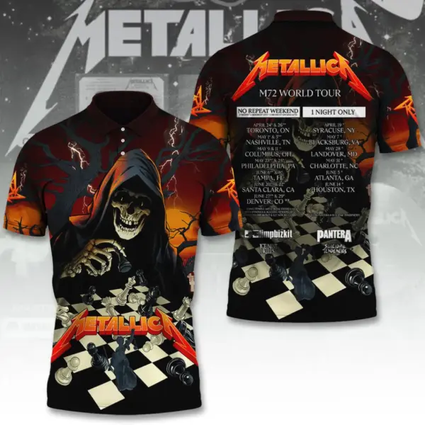 Alternative view of Metallica Tour 2026 3D Apparel - THK129880