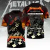 Metallica Tour 2026 3D Apparel - THK129880
