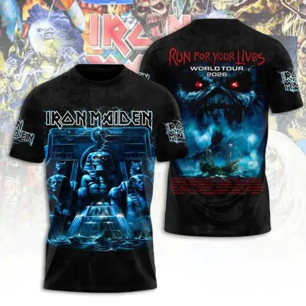 Iron Maiden Tour 2026 3D Apparel - THK129573