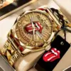 The Rolling Stones Alloy Luxury Quartz Watch