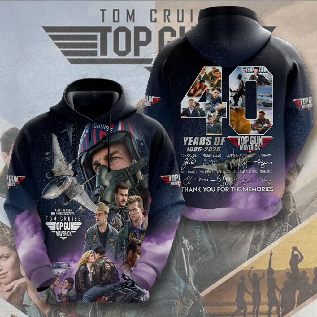Top Gun 40th Anniversary 3D Apparel - THK129420 - Image 2