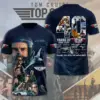 Top Gun 40th Anniversary 3D Apparel - THK129419