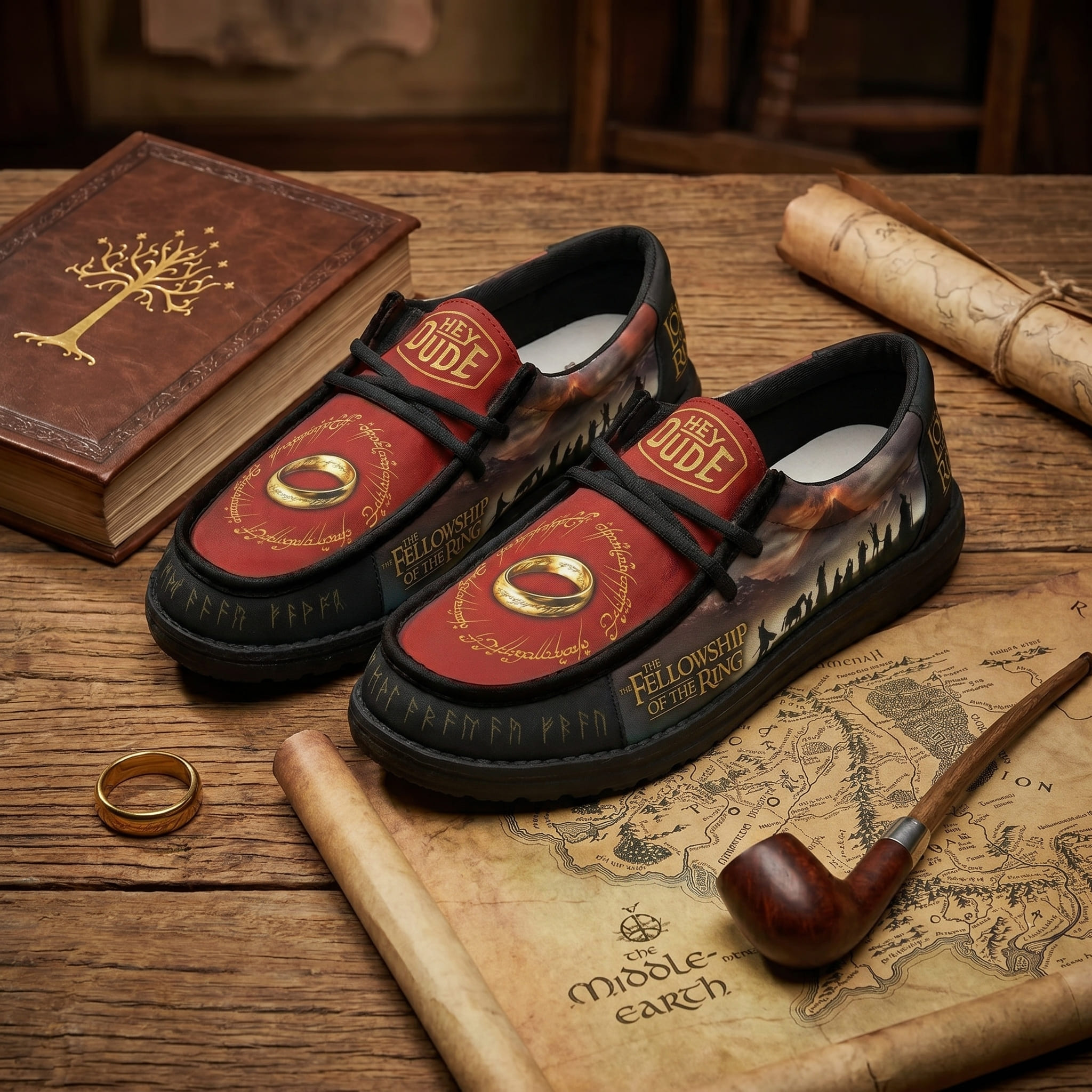 The Lord of the Rings Hey Dude Shoes-THK128378 - Image 2