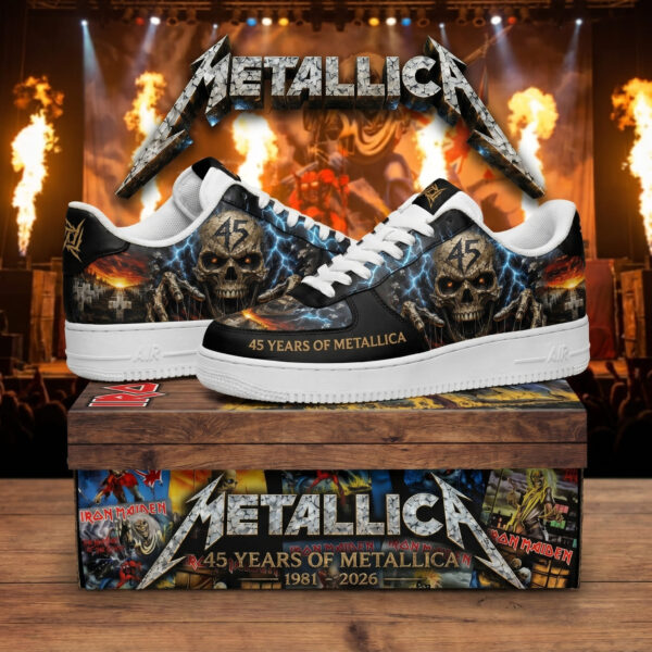 Metallica Low-Top Sneakers Shoes -THK129565