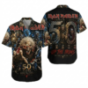 Iron Maiden 50th Anniversary Commemorative Hawaiian Shirt