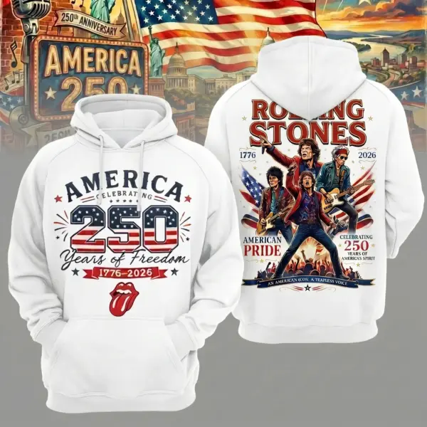 Premium The Rolling Stones 250 Years Of Freedom 3D Shirt -THK129825 - Image 3
