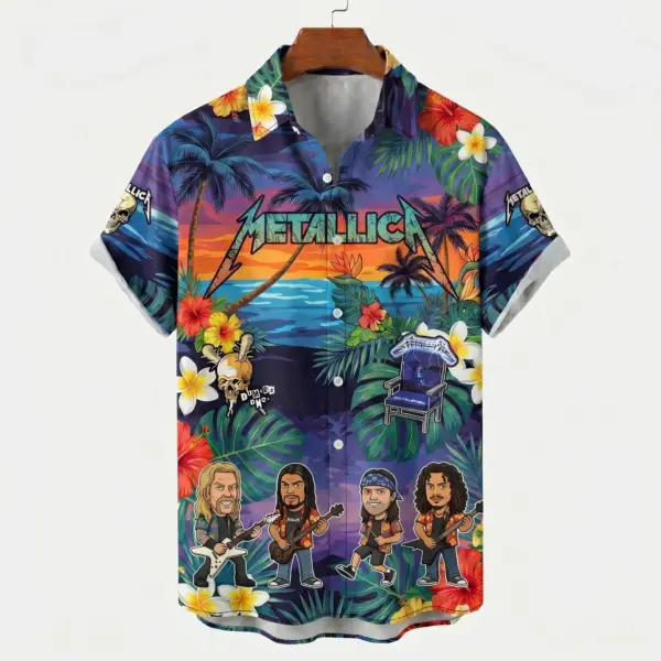 Metallica Hawaiian Shirt