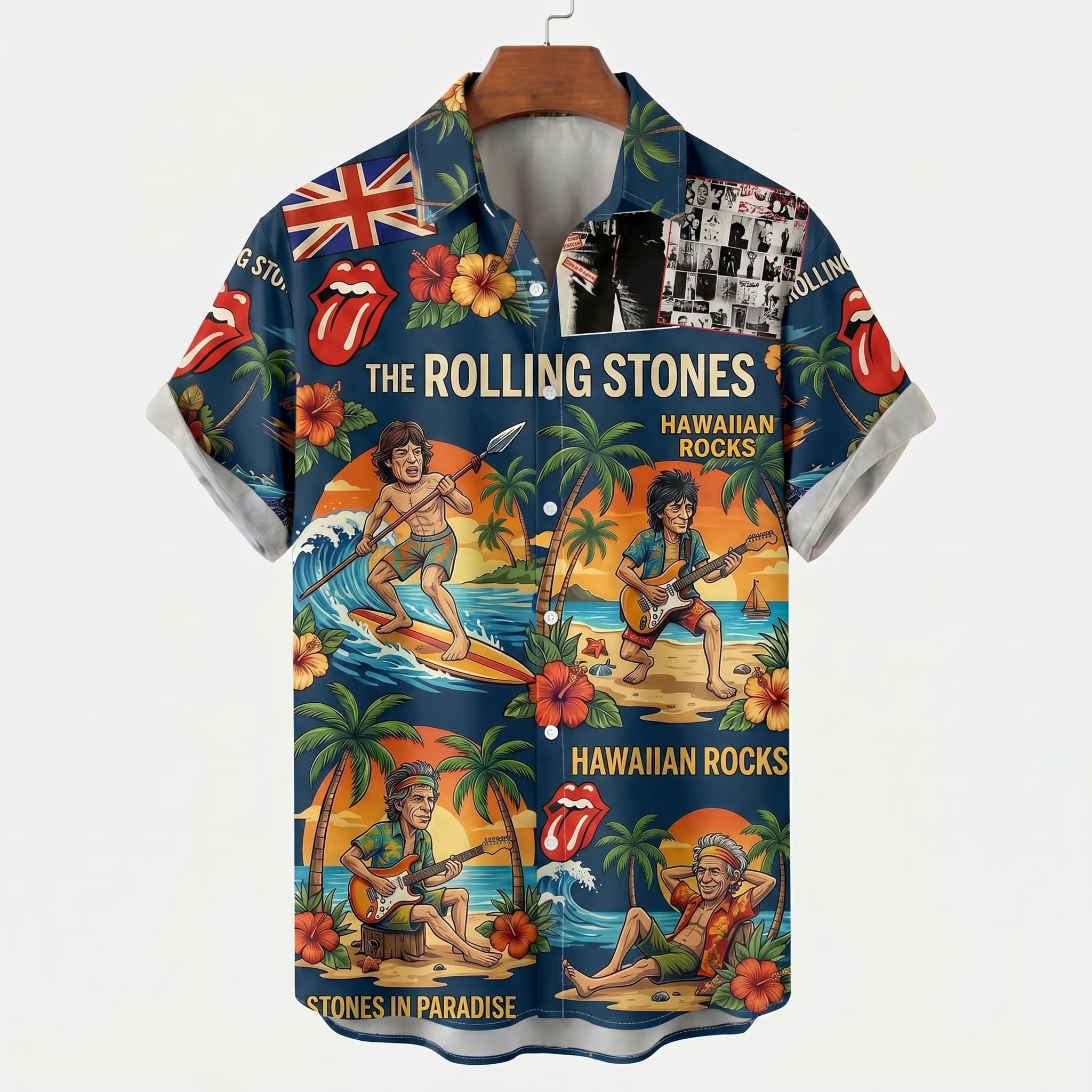 The Rolling Stones Hawaiian Shirt - THK130429