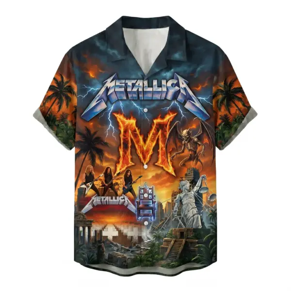 Metallica Hawaiian Shirt-THK130218
