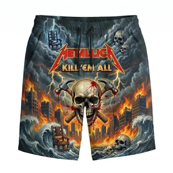 Alternative view of Metallica Hawaiian Shirt -THK130226