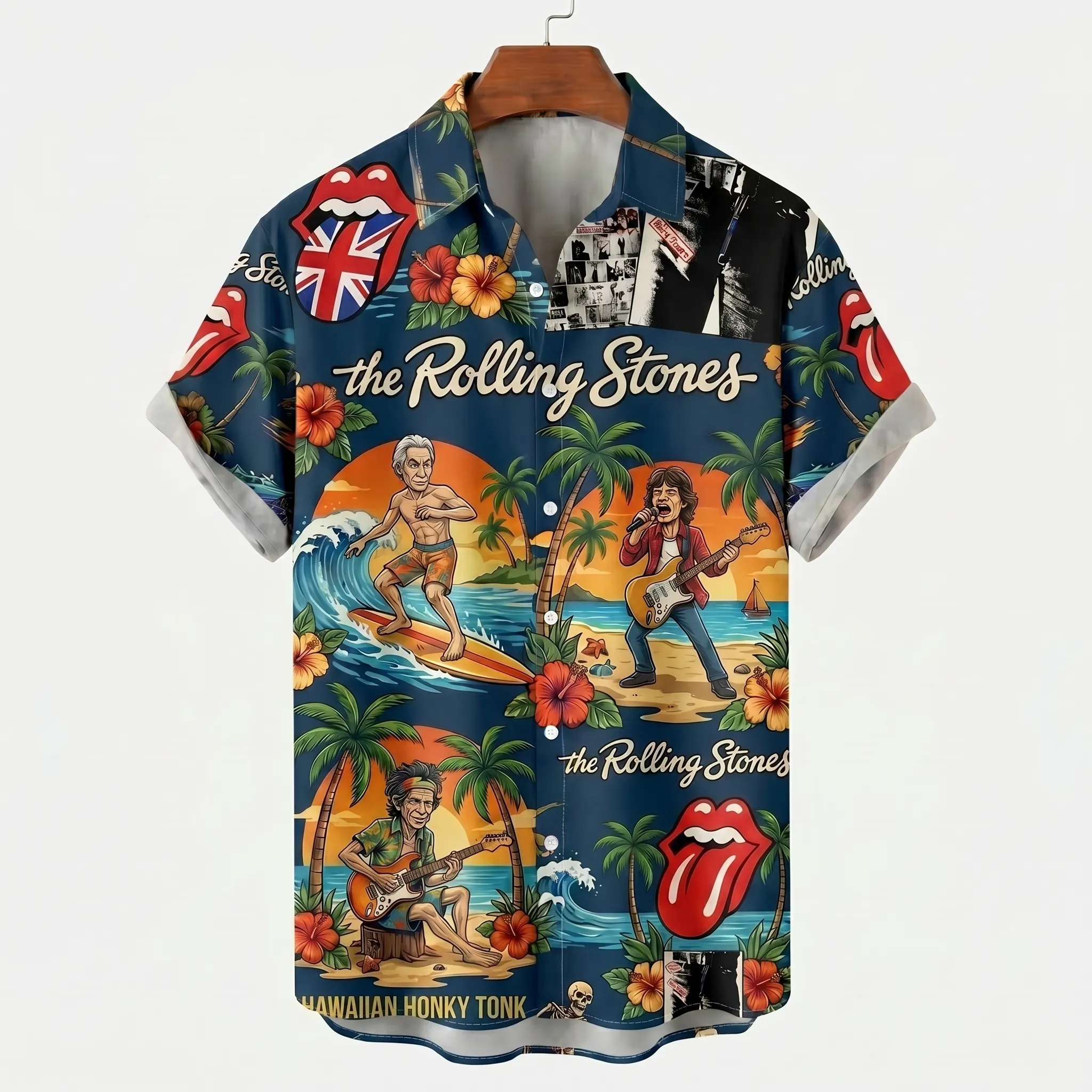 The Rolling Stones Hawaiian Shirt - THK130645