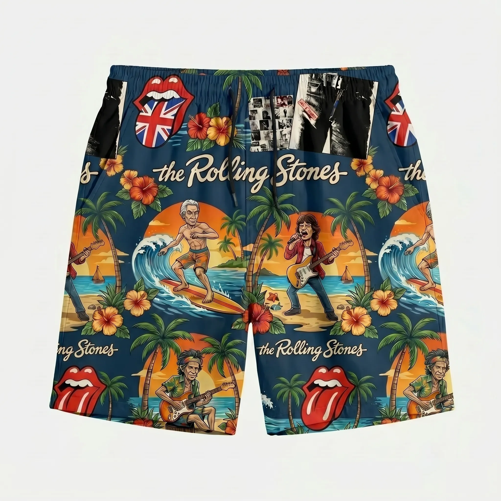 The Rolling Stones Hawaiian Shirt - THK130645 - Image 2
