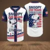 Snoopy 250 Years of America Baseball Jersey - THK130759