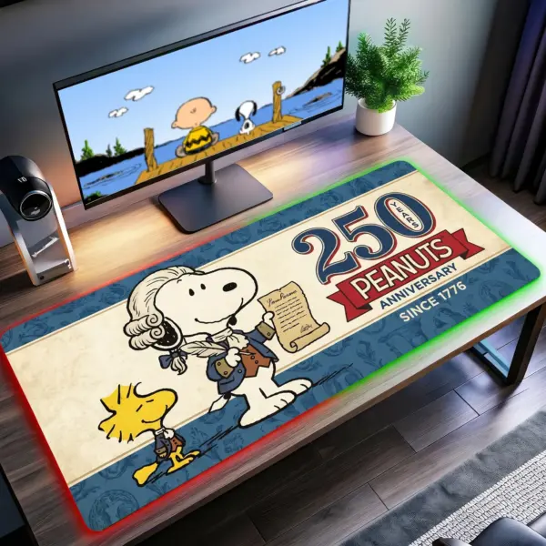Snoopy 250 Years of America LED Desk Mat - THK131145