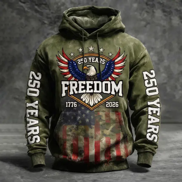 Men's 250th Anniversary of the Founding of the United States Hoodie -THK122345