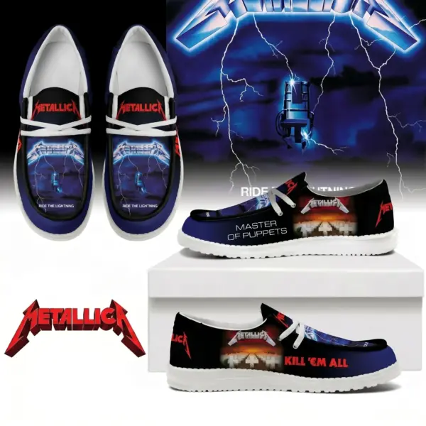 Metallica Hey Dude Shoes