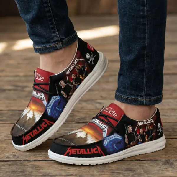 Alternative view of Metallica Hey Dude Shoes-THK130412