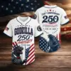 Godzilla 250 Years of America Baseball Jersey